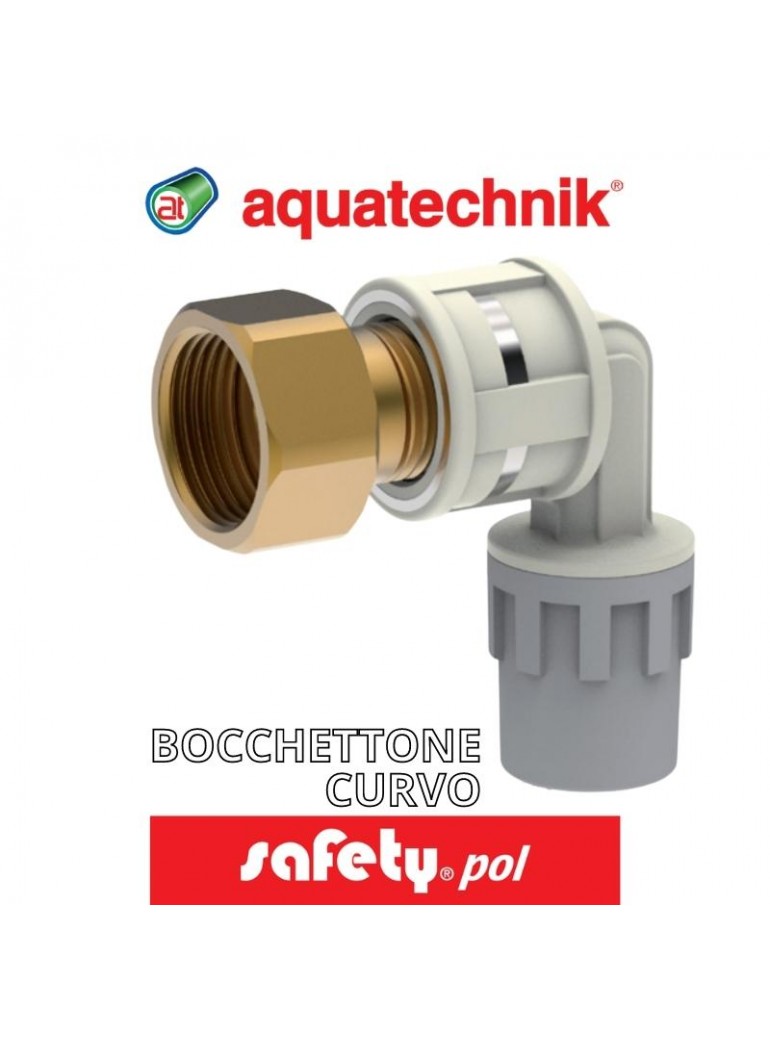 aquatechnik - BOCCHETTONE CURVO 3/4"-16 (SAFETY-POL) - su FESEA online - fesea.shop