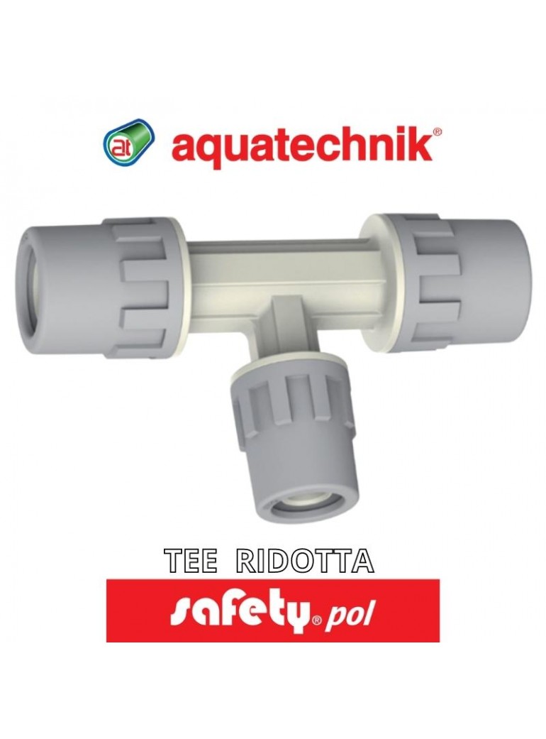 aquatechnik - TEE RIDOTTO 32-16-32 (SAFETY-POL) - su FESEA online - fesea.shop