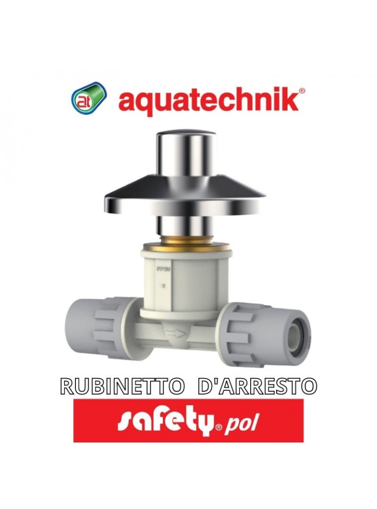aquatechnik - RUBINETTO D ARR. A VITONE 20-20 (SAFETY-POL) - su FESEA online - fesea.shop