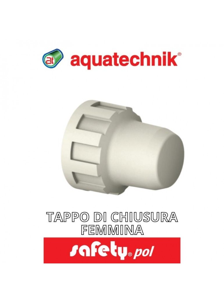 aquatechnik - TAPPO DI CHIUSURA F 16 (SAFETY-POL) - su FESEA online - fesea.shop