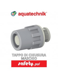 aquatechnik - TAPPO DI CHIUSURA M 20 (SAFETY-POL) - su FESEA online - fesea.shop