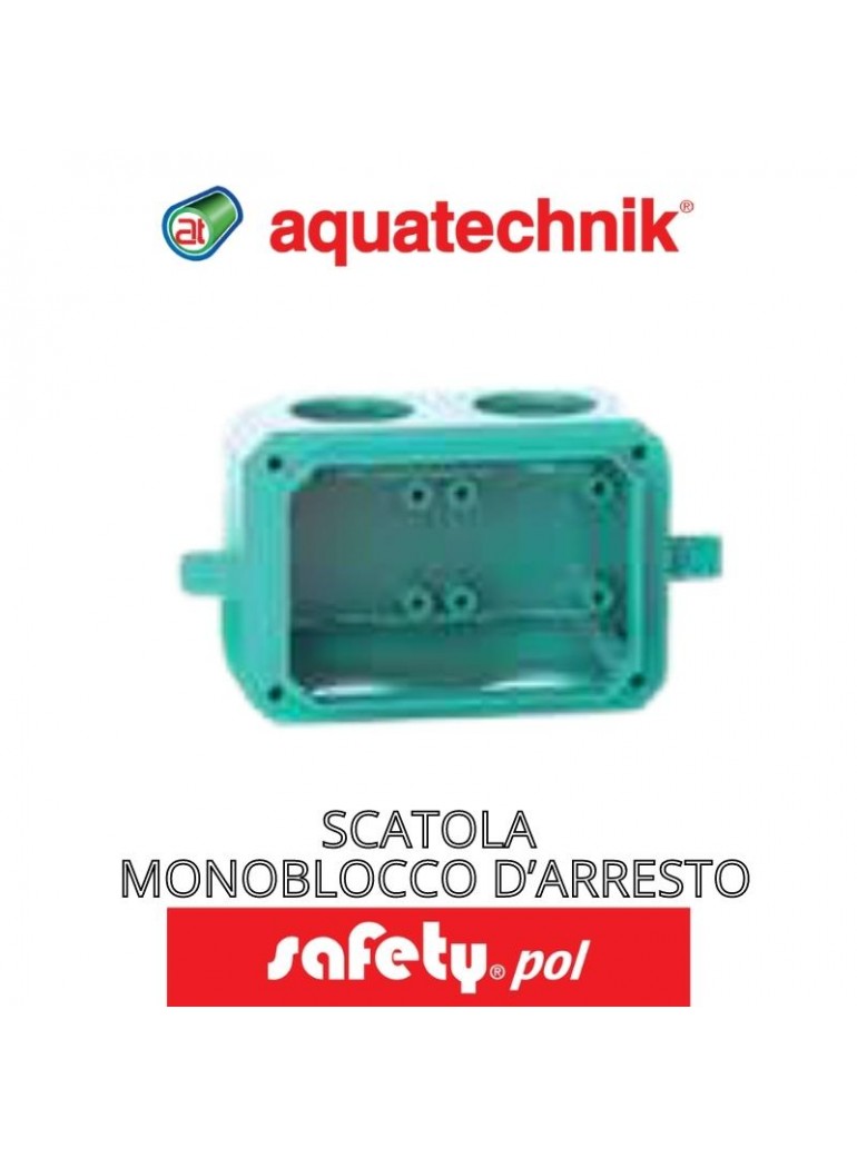 aquatechnik - SCATOLA MONOBLOCCO D ARRESTO ATTACCO ¾ (SAFETY-POL) - su FESEA online - fesea.shop