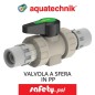VALVOLA A SFERA IN PP COMPLETA 32 (SAFETY-POL)