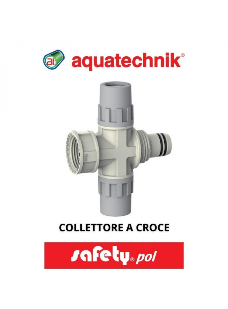 aquatechnik - COLLETTORE A CROCE 20-14-14 (SAFETY-POL) - COLLETTORE A CROCE, safety-pol
