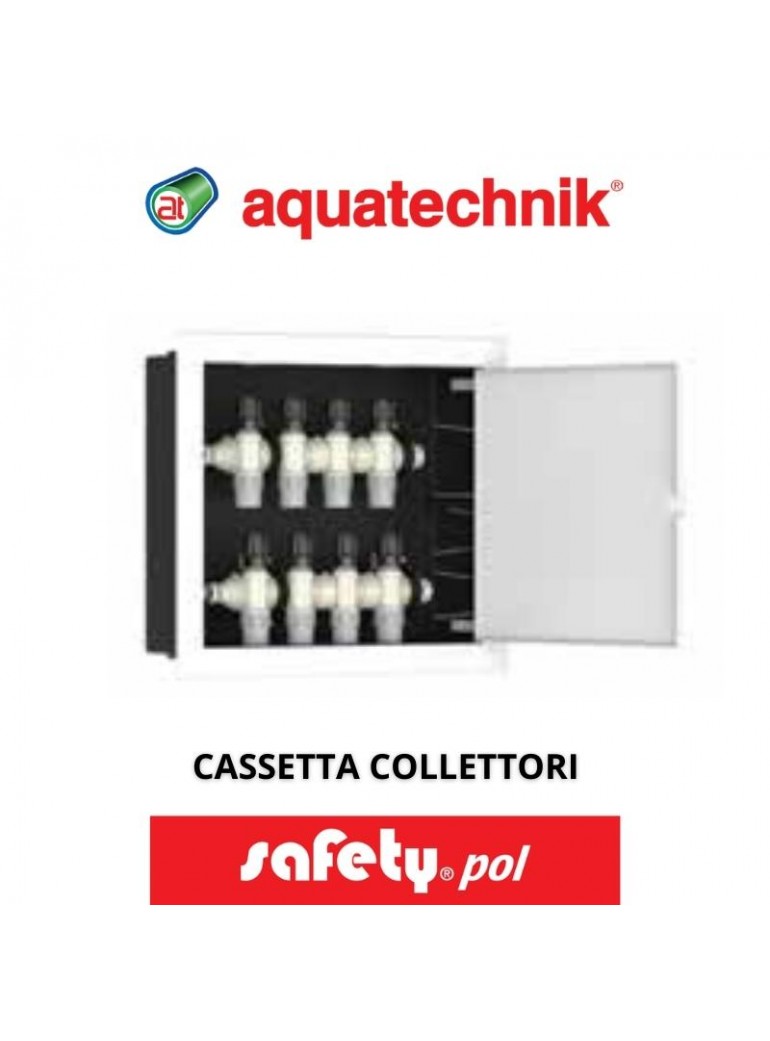 CASSETTA COLLETTORI SAFETY-POL 4+4