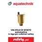 VALVOLA DI SFIATO 1/2" AUTOMATICA  (SAFETY-POL)
