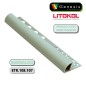 PROFILO in PVC ARROTONDATO 10mmColore:  SMERALDO (107)Lunghezza MT: 2,50