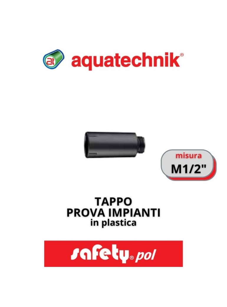 TAPPO PROVA IMPIANTI 1/2" (SAFETY)