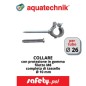COLLARE per FISSAGGIO TUBI Ø 25 (SAFETY)
