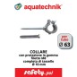 COLLARE per FISSAGGIO TUBI Ø 63 (SAFETY)