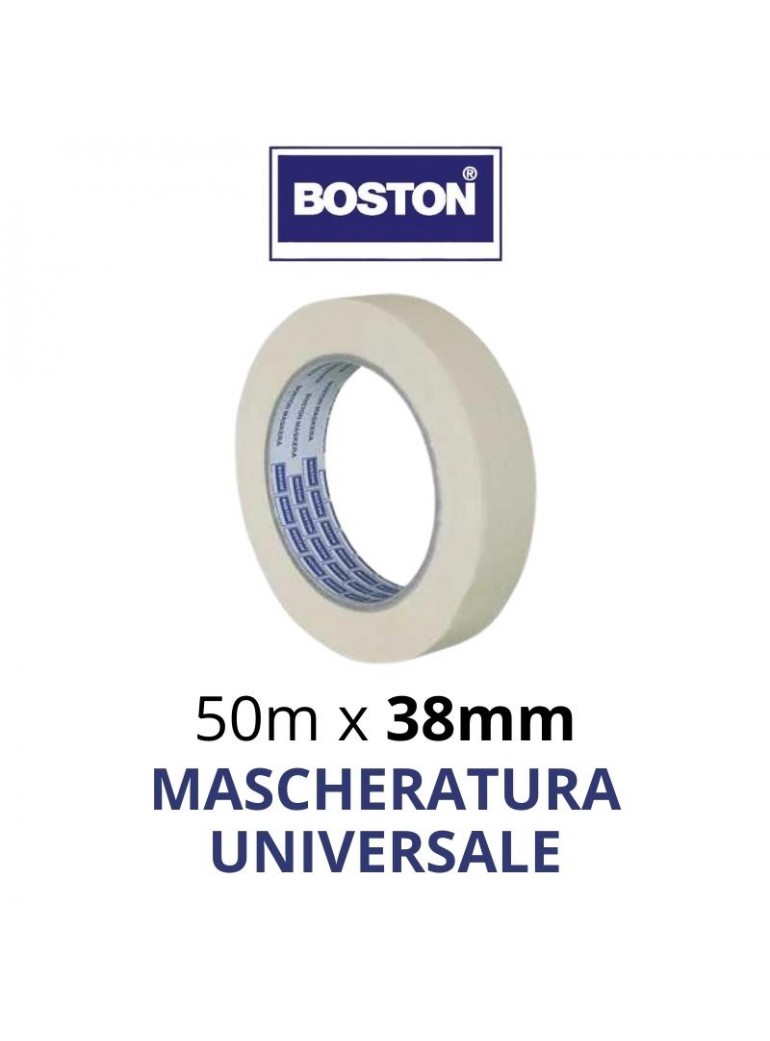 NASTRO CARTA 38mm - 50MT BOSTON MASCHERATURA UNIVERSALE