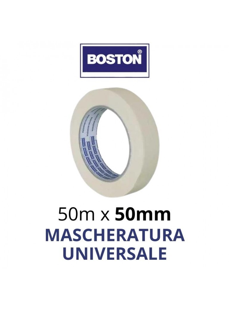 NASTRO CARTA 50mm - 50MT BOSTON MASCHERATURA UNIVERSALE