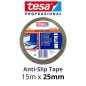 Nastro ANTISCIVOLO TESA NERO (60950) Antisdrucciolo 15mt x 25mm