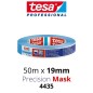 Nastro Carta BLU tesa 4435 Precision Mask 50mX 19mm (OTB)