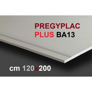 LASTRA in CartonGesso  PregyPlac Plus (SINIAT) BA13 da 120x200 Lastra STANDARD