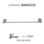 Accessori Bagno Serie BAROCCO ASTA Grande porta Asciugamano