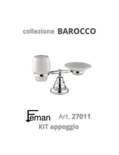 FEMAN - Accessori Bagno Serie BAROCCO Kit appoggio - su FESEA online - fesea.shop