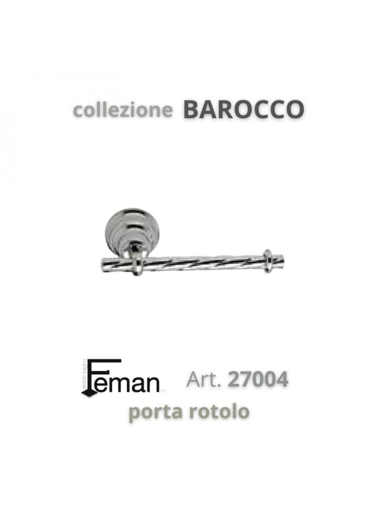 FEMAN - Accessori Bagno Serie BAROCCO porta ROTOLO - su FESEA online - fesea.shop