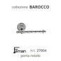 Accessori Bagno Serie BAROCCO porta ROTOLO