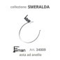 Accessori Bagno Serie SMERALDA asta ad anello