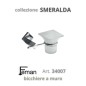 Accessori Bagno Serie SMERALDA porta BICCHIERE a muro