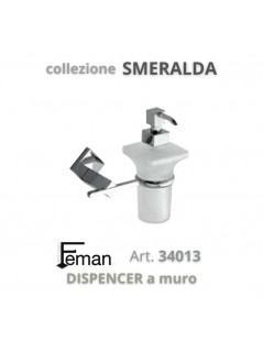 FEMAN - Accessori Bagno Serie SMERALDA porta DISPENCER - su FESEA online - fesea.shop