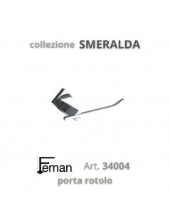FEMAN - Accessori Bagno Serie SMERALDA porta ROTOLO - su FESEA online - fesea.shop
