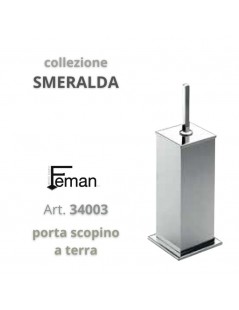 FEMAN - Accessori Bagno Serie SMERALDA porta SCOPINO - su FESEA online - fesea.shop