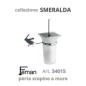 Accessori Bagno Serie SMERALDA porta scopino a muro