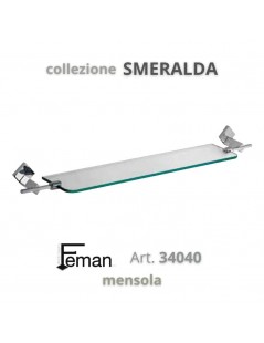FEMAN - Accessori Bagno Serie SMERALDA MENSOLA - su FESEA online - fesea.shop