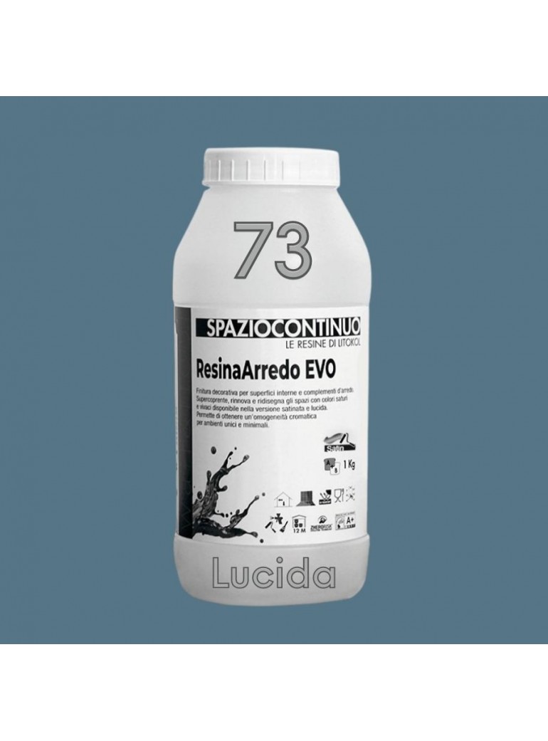ResinaArredo EVO - Colore 73 LUCIDA (comp. A)