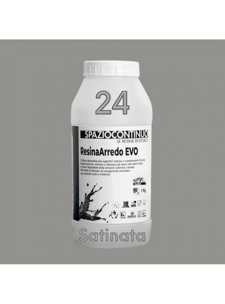 ResinaArredo EVO - Colore 24 SATINATA (comp. A)