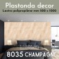 Plastonda decor MARMI (8035) PANNELLO DECORATIVO cm 50x100 MARMO “CHAMPAGNE”