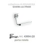 Serie ALESSANDRA Quadra STRASS PORTA ROTOLO (Cromo)