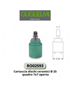 GUGLIELMI - Cartuccia Ø 25mm RO02593 GUGLIELMI - su FESEA online - fesea.shop