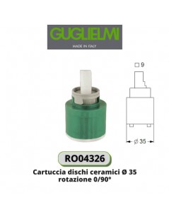 GUGLIELMI - Cartuccia Ø 35mm RO04326 GUGLIELMI - su FESEA online - fesea.shop
