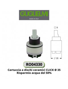GUGLIELMI - Cartuccia Ø 35mm RO04330 GUGLIELMI - su FESEA online - fesea.shop
