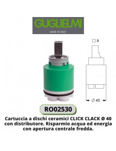 GUGLIELMI - Cartuccia Ø 40mm RO02530 GUGLIELMI - su FESEA online - fesea.shop