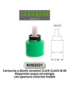 GUGLIELMI - Cartuccia Ø 40mm RO02531 GUGLIELMI - su FESEA online - fesea.shop