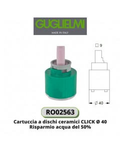 GUGLIELMI - Cartuccia Ø 40mm RO02563 GUGLIELMI - su FESEA online - fesea.shop