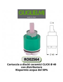 GUGLIELMI - Cartuccia Ø 40mm RO02564 GUGLIELMI - su FESEA online - fesea.shop
