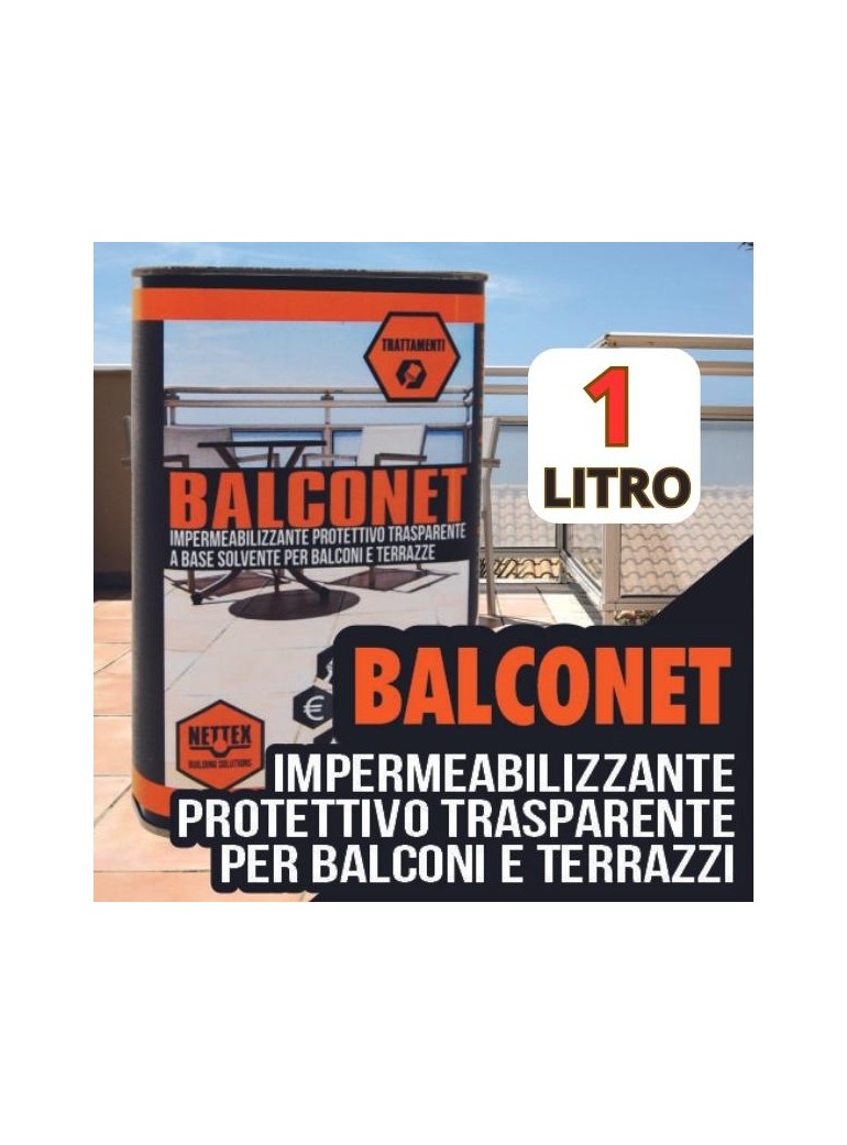 BALCONET - 1LT Trattamento salva Terrazze