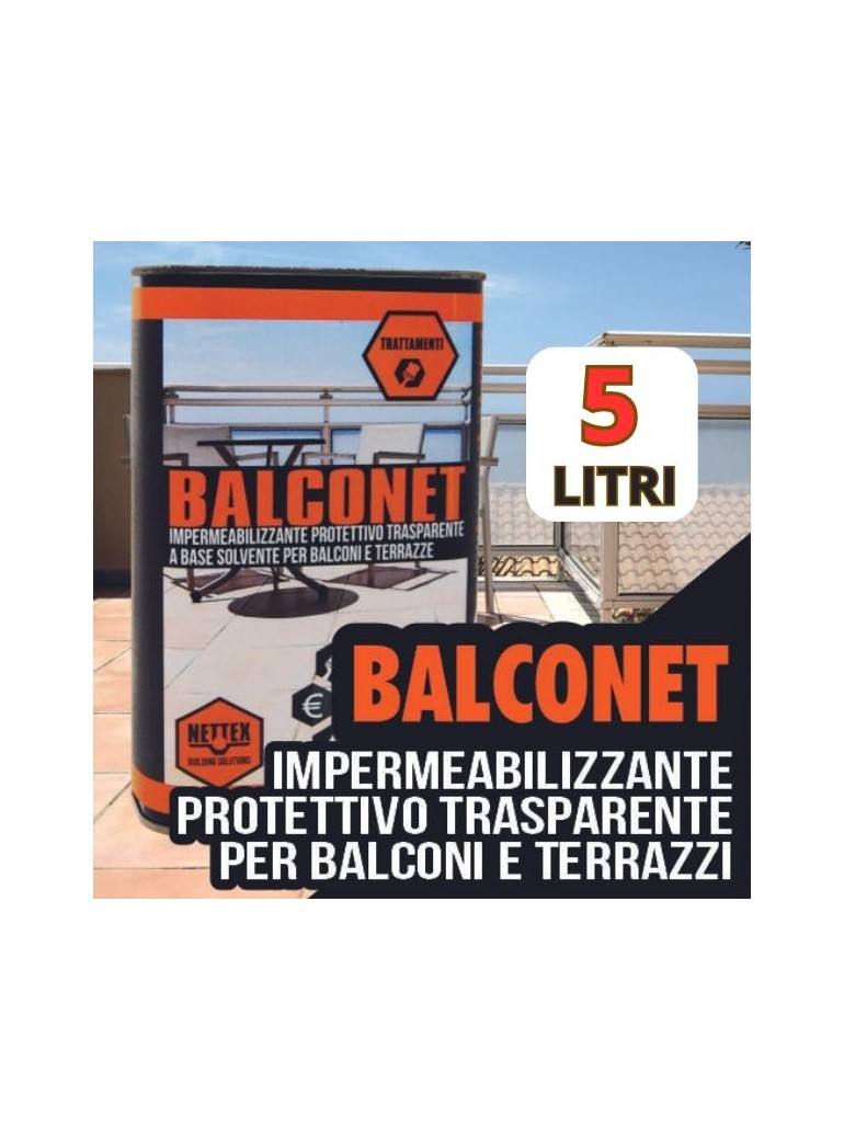 BALCONET - 5LT Trattamento salva Terrazze
