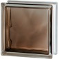 VETROMATTONE  BRILLY 1919/8 WAVE VE Colore:  BRONZE      *SOLO per INTERNO*
