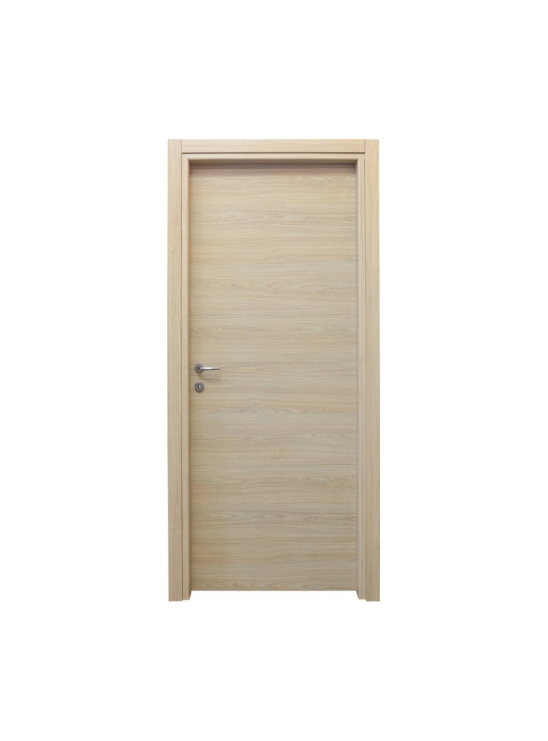 PORTA 60x210x10 ALBA a BATTENTE REVERSIBILE Rovere Sbiancato