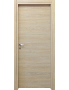 PORTA 60x210x10 ALBA a BATTENTE REVERSIBILE Rovere Sbiancato