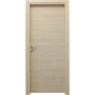 PORTA cm 80x210 ALBA a BATTENTE REVERSIBILE Rovere Sbiancato