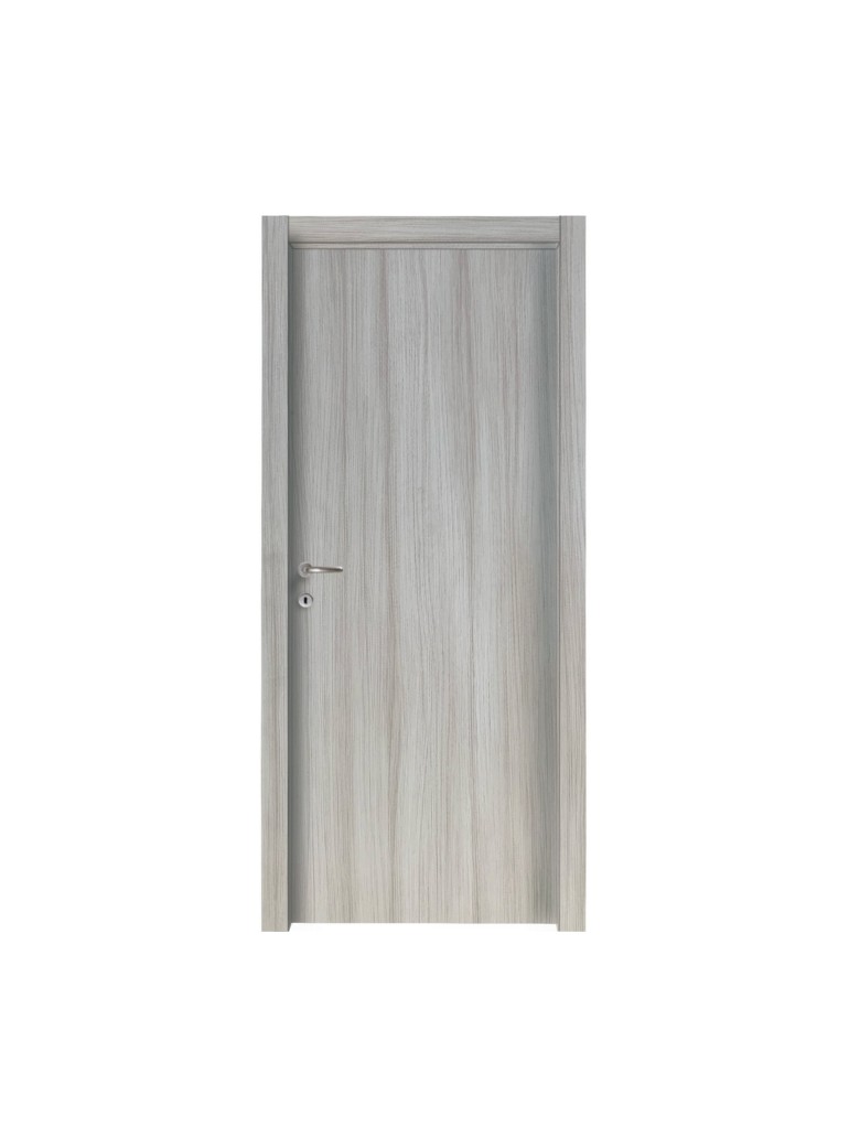 PORTA 70x210x10 AURORA a BATTENTE REVERSIBILE Palissandro Bianco Verticale