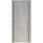 PORTA cm 80x210 AURORA a BATTENTE REVERSIBILE Palissandro Bianco Verticale
