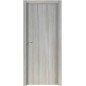 PORTA cm 90x210 AURORA a BATTENTE REVERSIBILE Palissandro Bianco Verticale